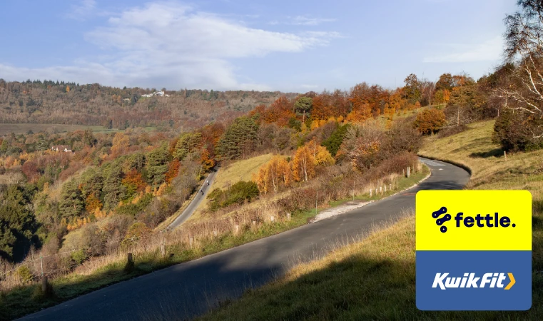 box hill and the surry hills, england