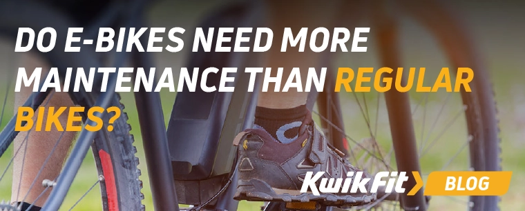 Man riding an E-bike